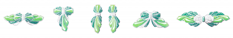 Broches et duo de clips 