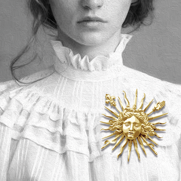 Broche GOLDEN LOUIS 2